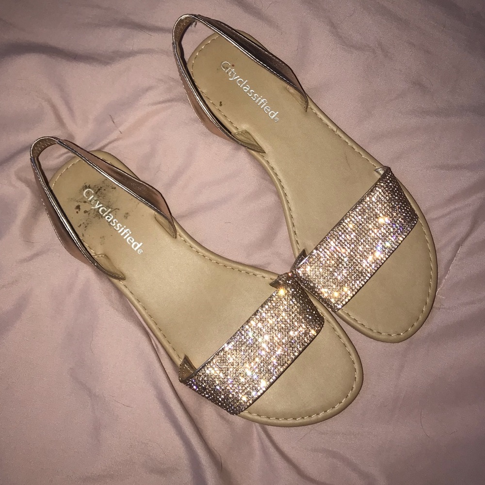 NEW Crystal/Bling Sandals